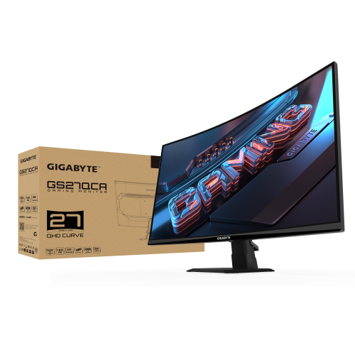 Gigabyte GS27QCA 27' Gaming Monitor SS/VA QHD 2560x1440, 2004719331863449 07 