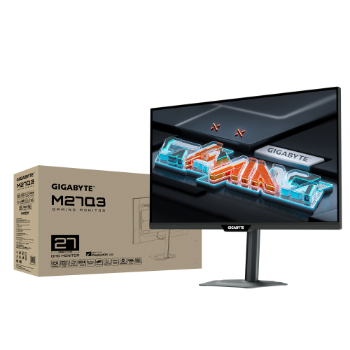 Геймърски монитор GIGABYTE M27Q3 27' SS-IPS QHD, 2004719331868802 05 