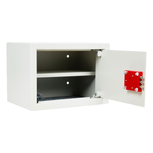 Офис сейф с ключ 35/25/25 25К св. сив, 1000000000048005 03 