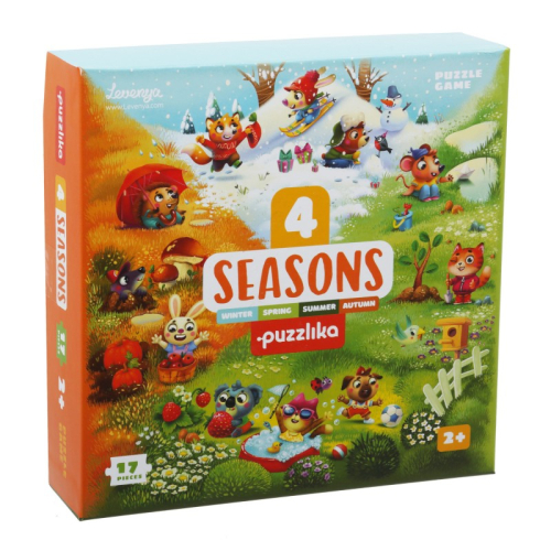 Кръгъл пъзел Pino toys Уча сезоните и месеците 2+, 2004823056515238 02 