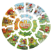 Кръгъл пъзел Pino toys Уча сезоните и месеците 2+, 2004823056515238 06 