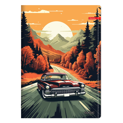 Тетрадка A4 Ilijanum Classic Boy 40л, 1000000000048340 04 