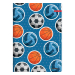 Тетрадка A4 Ilijanum Classic Boy 60л, 1000000000048341 11 