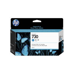 Патрон HP 730 Cyan оригинал 130мл