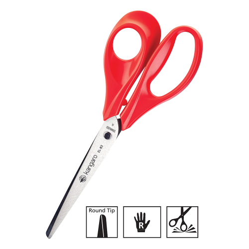 Scissors Kangaro EL-83 21cm assorted, 1000000000048706 03 