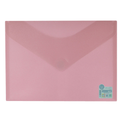 Папка с копче OfBox V-Lock A4+ розов