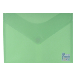 Папка с копче OfBox V-Lock A4+ зелен