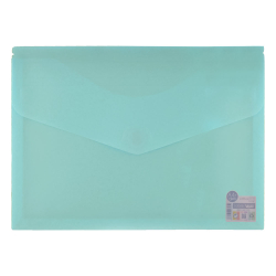 Папка OfBox V-Lock A4+ 3см паст. син