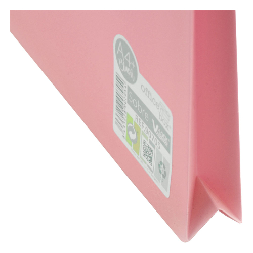 Folder OfBox V-Lock A4+ 3cm Pink, 1000000000048877 04 