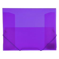 PVC папка с ластик OfBox Maxi+ пр. лилав