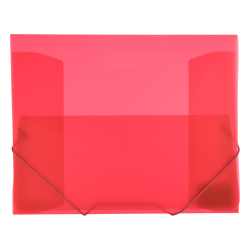 PVC папка с ластик OfBox Maxi+ пр.червен