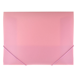 PVC папка с ластик OfBox Maxi+ розов