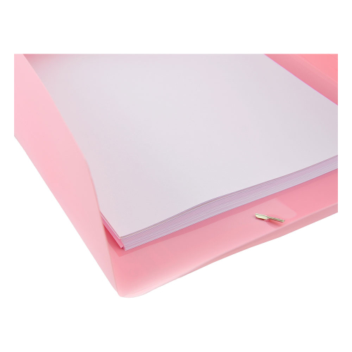 PVC папка с ластик OfBox Maxi+ розов, 1000000000048910 04 