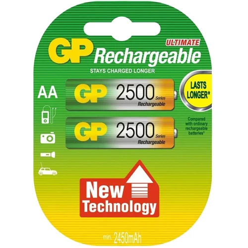 Rechargeable battery GP AA/R6 2500Mah, 1000000000033699