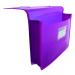 PVC folder elastic OfBox Supra Purple, 1000000000048912 05 