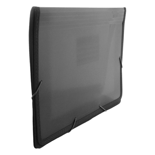 PVC папка с ластик OfBox Supra черен, 1000000000048913 02 