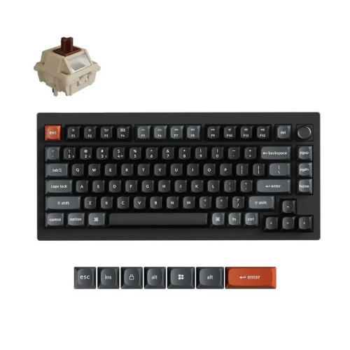Безжична геймърска клавиатура  Keychron V1 Ultra 8K Switch Brown, 2004894979004642 05 