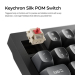 Безжична геймърска клавиатура Keychron V6 Ultra 8K, черен, 2004894979027146 06 