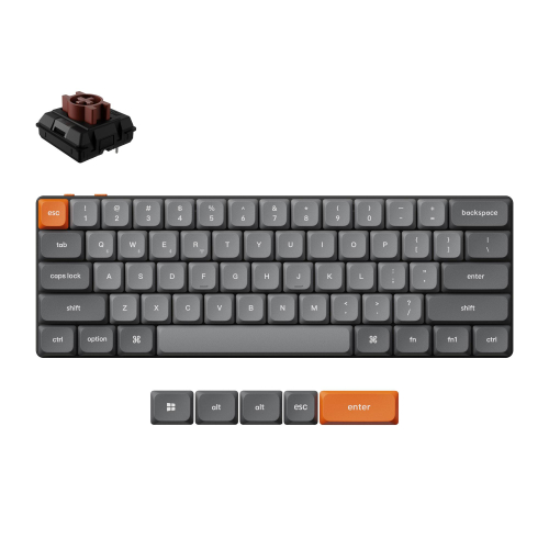 Keychron K9 Max Wireless Gaming Keyboard Switch Brown, 2004894979035677