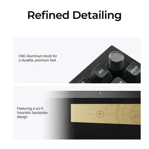 Безжична геймърска клавиатура Keychron Q1 Ultra 8K, черен, 2004894979042835 02 