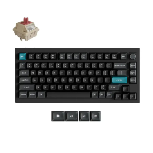 Безжична геймърска клавиатура Keychron Q1 Ultra 8K, черен, 2004894979042835 05 