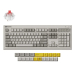 Безжична геймърска клавиатура Keychron R6 QMK, бял, 2004894979048165 02 