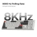 Безжична геймърска клавиатура Keychron Q6 Ultra 8K, черен, 2004894979048622 06 