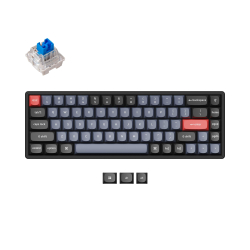 Безжична геймърска клавиатура Keychron K6 Pro 65%, K PRO Blue
