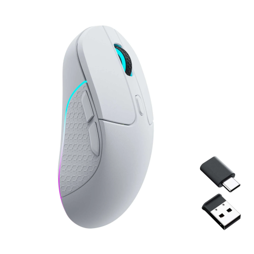 Keychron M3 Wireless Gaming Mouse, White, 2004895248831310 — OK Office Keychron M3 Wireless Gaming Mouse, White, 2004895248831310