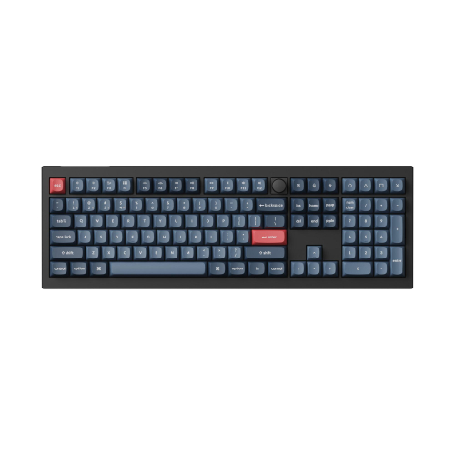 Безжична геймърска клавиатура Keychron V6 MAX QMK, V6M-D1, 2004895248868934 — OK Office Безжична геймърска клавиатура Keychron V6 MAX QMK, V6M-D1, 2004895248868934