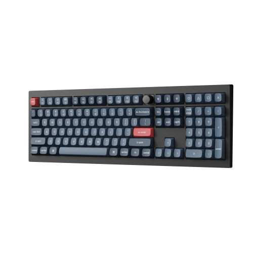 Безжична геймърска клавиатура Keychron V6 MAX QMK, V6M-D1, 2004895248868934 03  — OK Office Безжична геймърска клавиатура Keychron V6 MAX QMK, V6M-D1, 2004895248868934 03