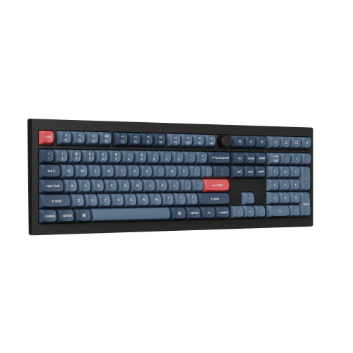 Безжична геймърска клавиатура Keychron V6 MAX QMK, V6M-D1, 2004895248868934 04  — OK Office Безжична геймърска клавиатура Keychron V6 MAX QMK, V6M-D1, 2004895248868934 04
