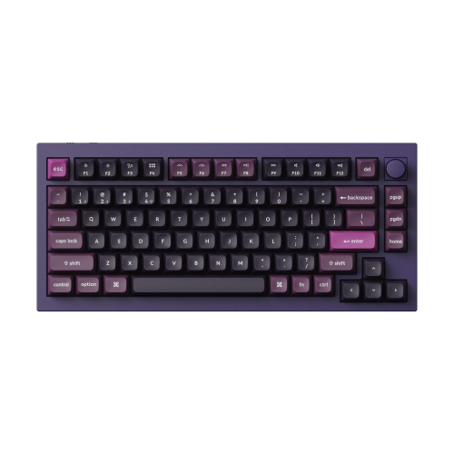 Wireless Mechanical Keyboard Keychron Q1 MAX Gateron Purple, 2004895248874300