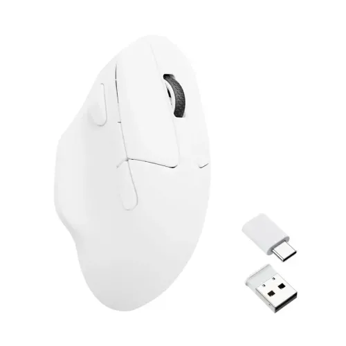 Wireless Mouse Keychron M7 1000Hz, Matte White, 2004895248875147 02 