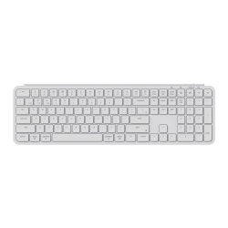 Keychron Wireless Keyboard B6 Pro Ultra-Slim, Ivory White
