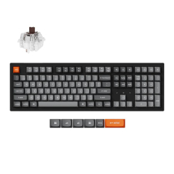 Безжична геймърска клавиатура Keychron K10 Max, Brown Switch
