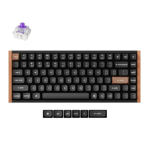 Безжична геймърска клавиатура Keychron K2 HE, K2H-F1, черен, 2004895248889199 06 