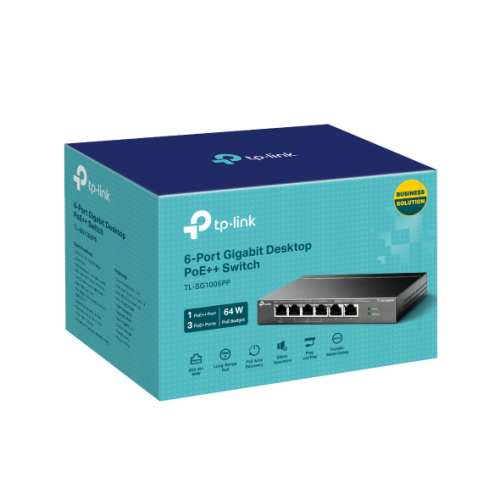 Комутатор TP-Link TL-SG1006PP, 2004895252500325 03 
