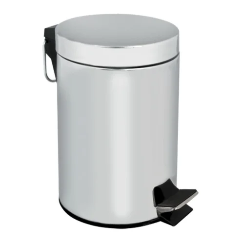 Waste bin with pedal 11054 chrom 12l, 1000000000003810