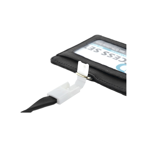 Хориз. бадж OfBox с лента кожа черен, 1000000000048981 02 