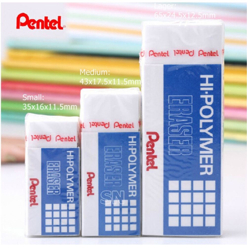 Eraser Pentel ZEH010 Hi-Polymer, 1000000000026980 02 