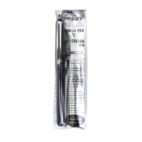 Calligraphic brush Pentel + 4 refills, 1000000000028215 06  — OK Office Calligraphic brush Pentel + 4 refills, 1000000000028215 06