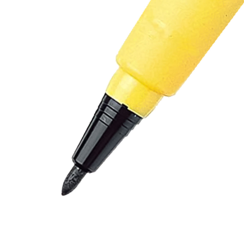 Textile Marker Pentel NM10 Round black, 1000000000026882 02 