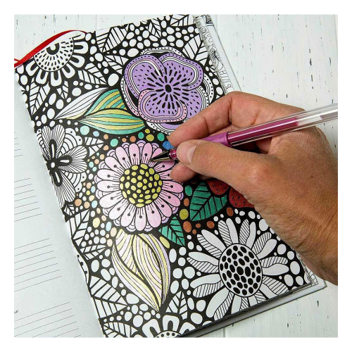 Ролер Pentel Hybrid Metal 0.8мм сребърен, 1000000000028634 08 