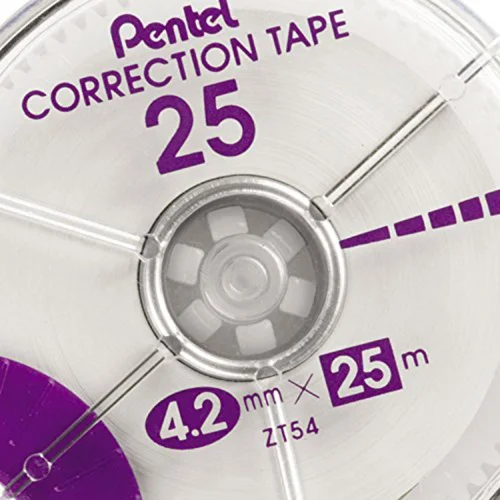 Correction tape Pentel Extra 25 4.2mm/25, 1000000000026976 04 