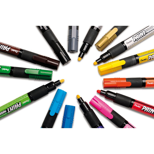 Paint маркер Pentel MMP20 4.0мм объл злн, 1000000000027898 08 