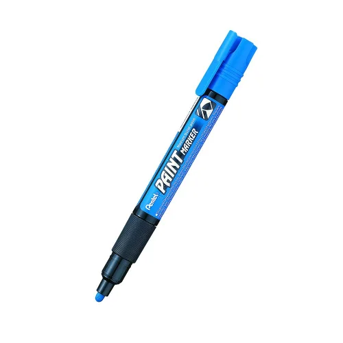 Paint Marker Pentel MMP20 4mm round blue, 1000000000027897