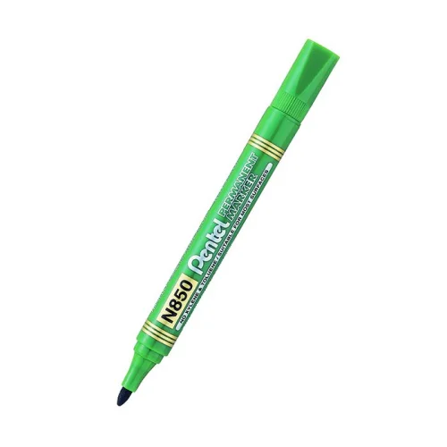 Permanent Marker Pentel N850 round green, 1000000000026862
