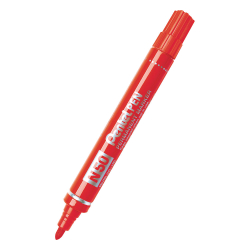 Permanent Marker Pentel N50 round red
