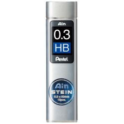 Графити Pentel Ain Stein HB 0.3 мм оп.15